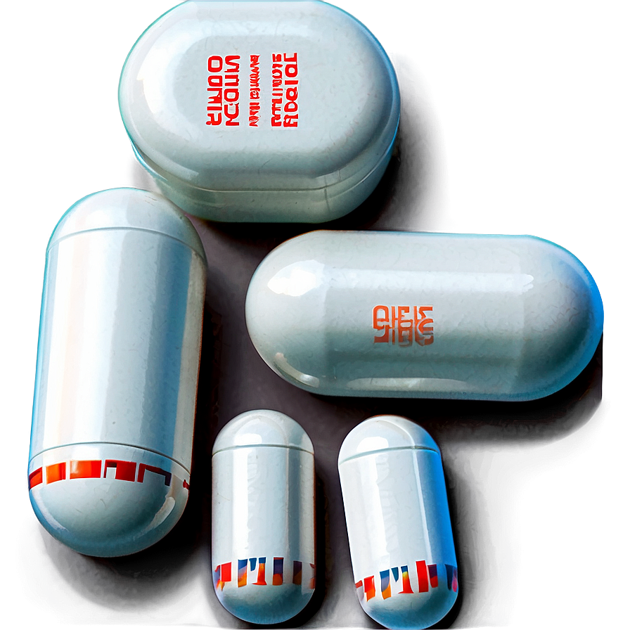 Open White Capsule Png Yjo18