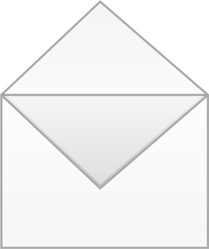 Open White Envelope