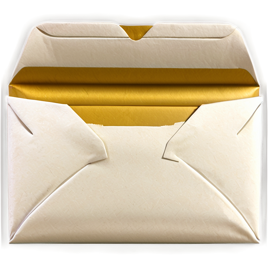 Open White Envelope Png 06282024