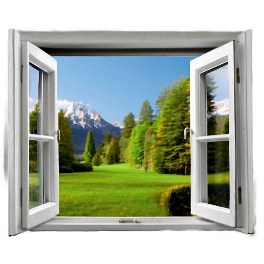 Open Window View Png Msi18