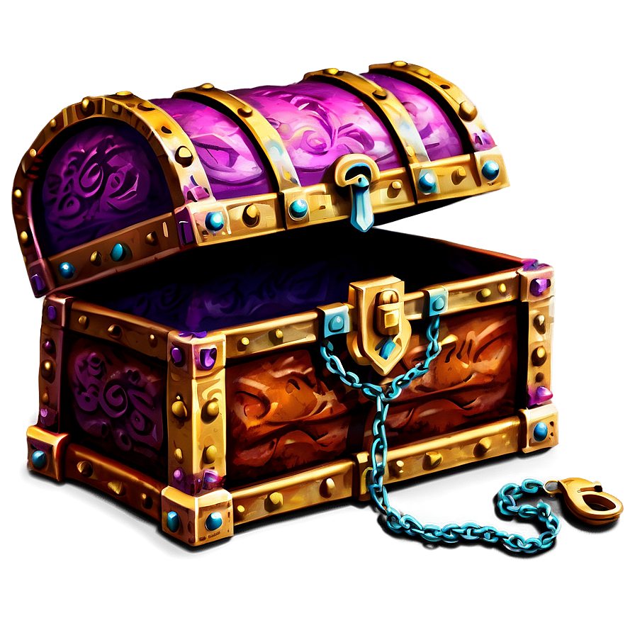 Opened Treasure Chest Png 99