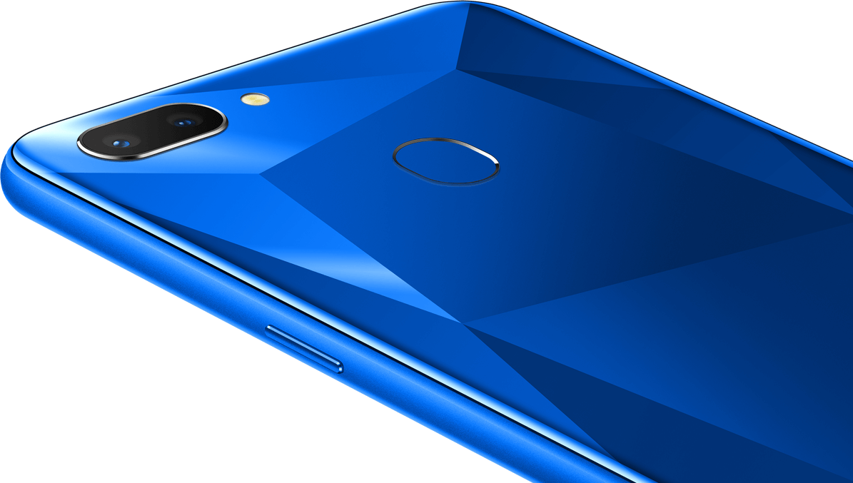 Oppo Blue Diamond Back Panel