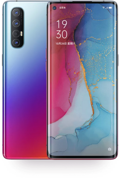 Oppo Smartphone Colorful Design