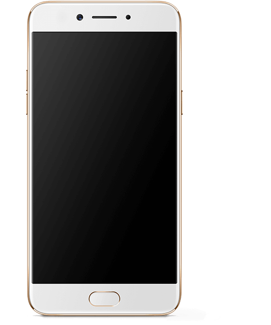 Oppo Smartphone Front View