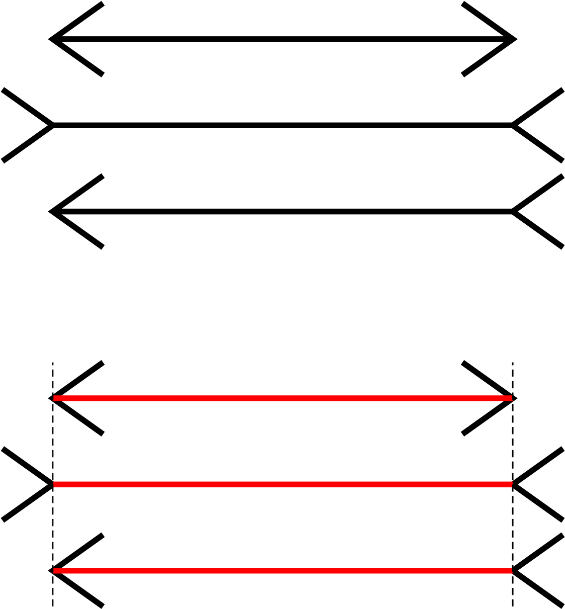 Optical Illusion Lines Paradox