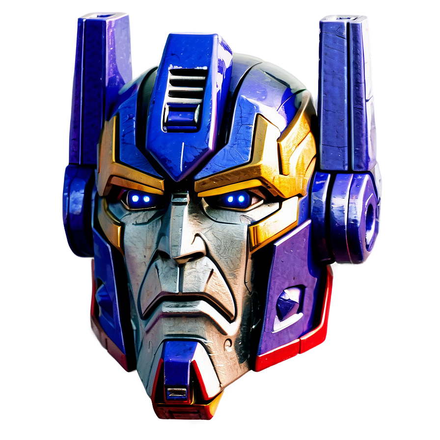 Optimus Prime Face Close-up Png Bmx