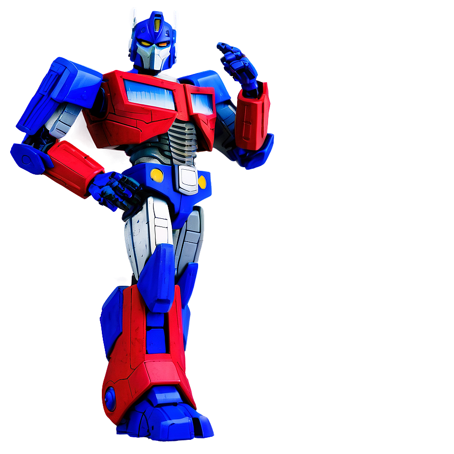 Optimus Prime Iconic Standing Pose Png 05252024