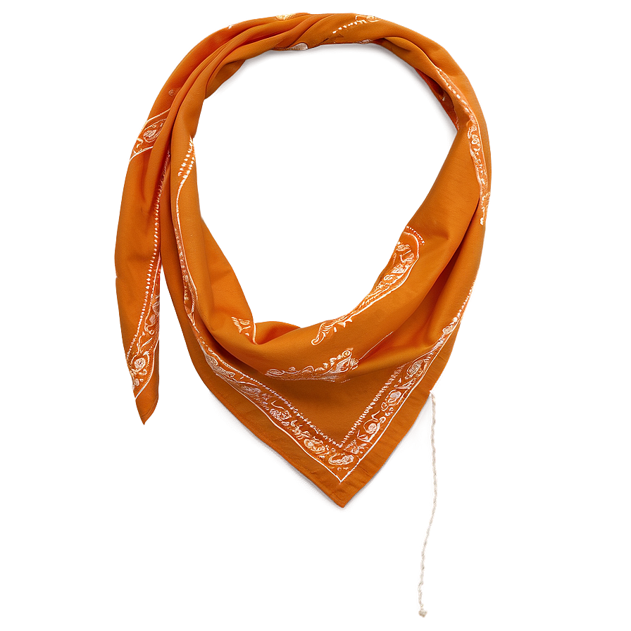 Orange Bandana Texture Png 49