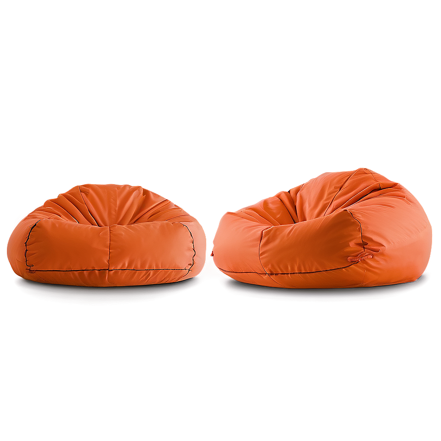 Orange Bean Bag Chair Png 69