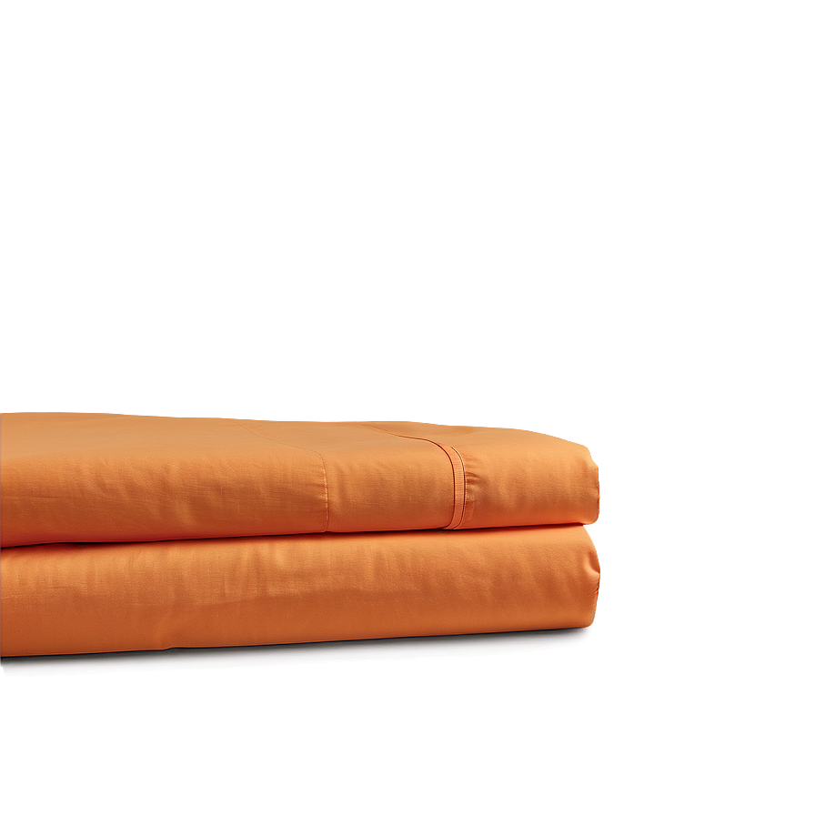 Orange Bed Sheet Png 06272024