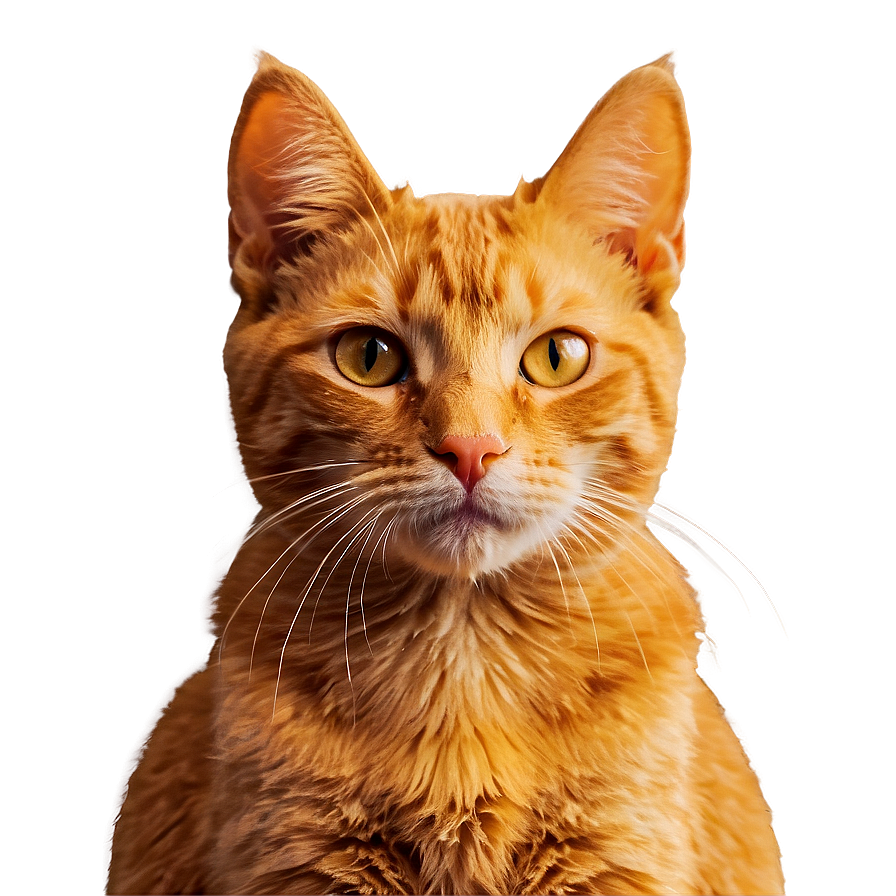 Orange Cat Filter Png Wme77