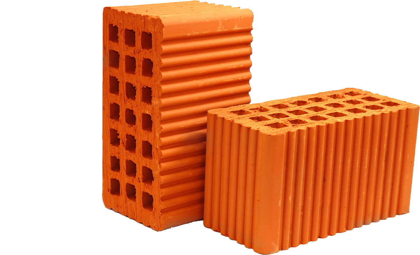 Orange Construction Bricks