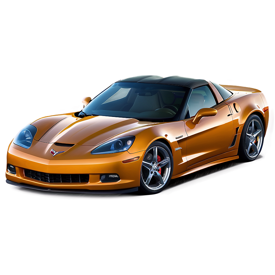 Orange Corvette Png Slr54