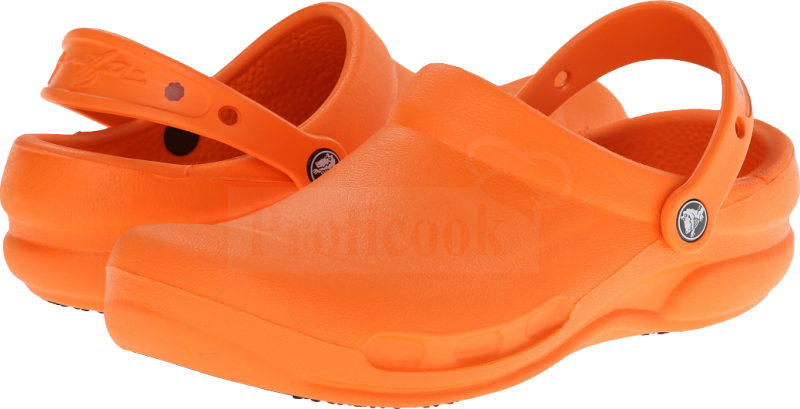 Orange Crocs Classic Clogs