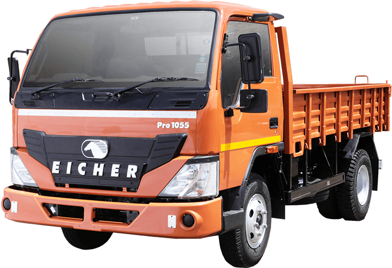 Orange Eicher Pro1055 Lorry