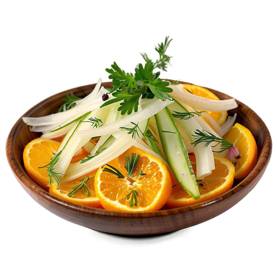 Orange Fennel Salad Png 12