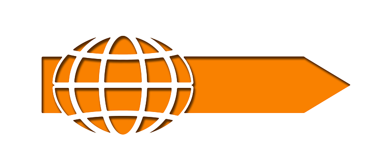 Orange Global Arrow Logo