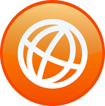 Orange Global Network Icon