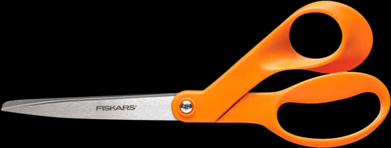 Orange Handled Fiskars Scissors