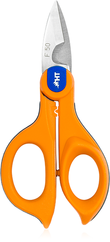 Orange Handled Scissors