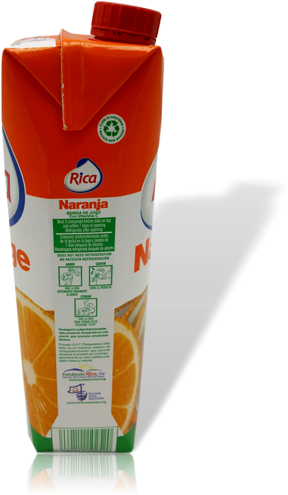 Orange Juice Carton Packaging