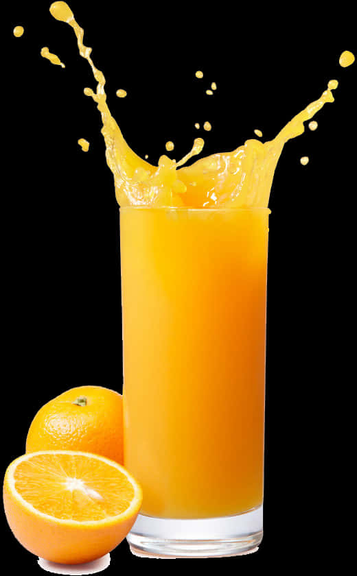 Orange Juice Splash Fresh Fruit Photography