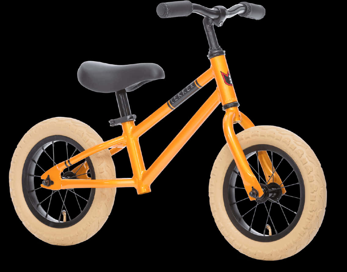 Orange Kids Balance Bike