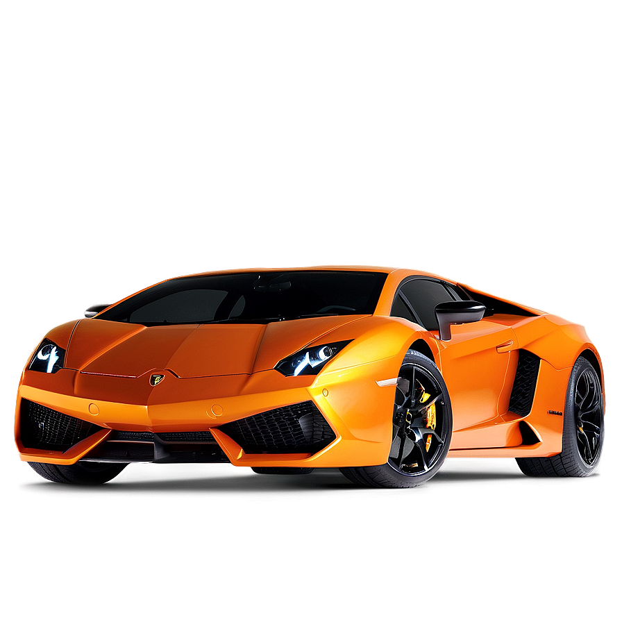 Orange Lamborghini Png 76