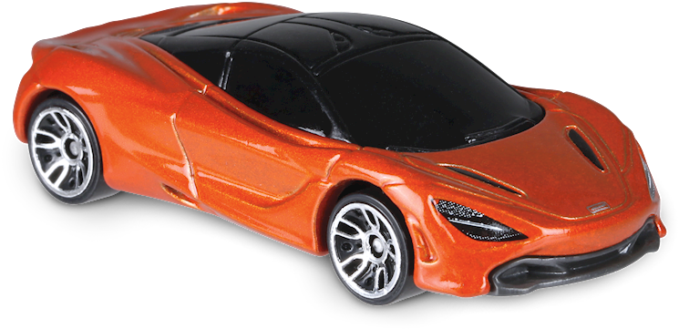 Orange Mc Laren Toy Car