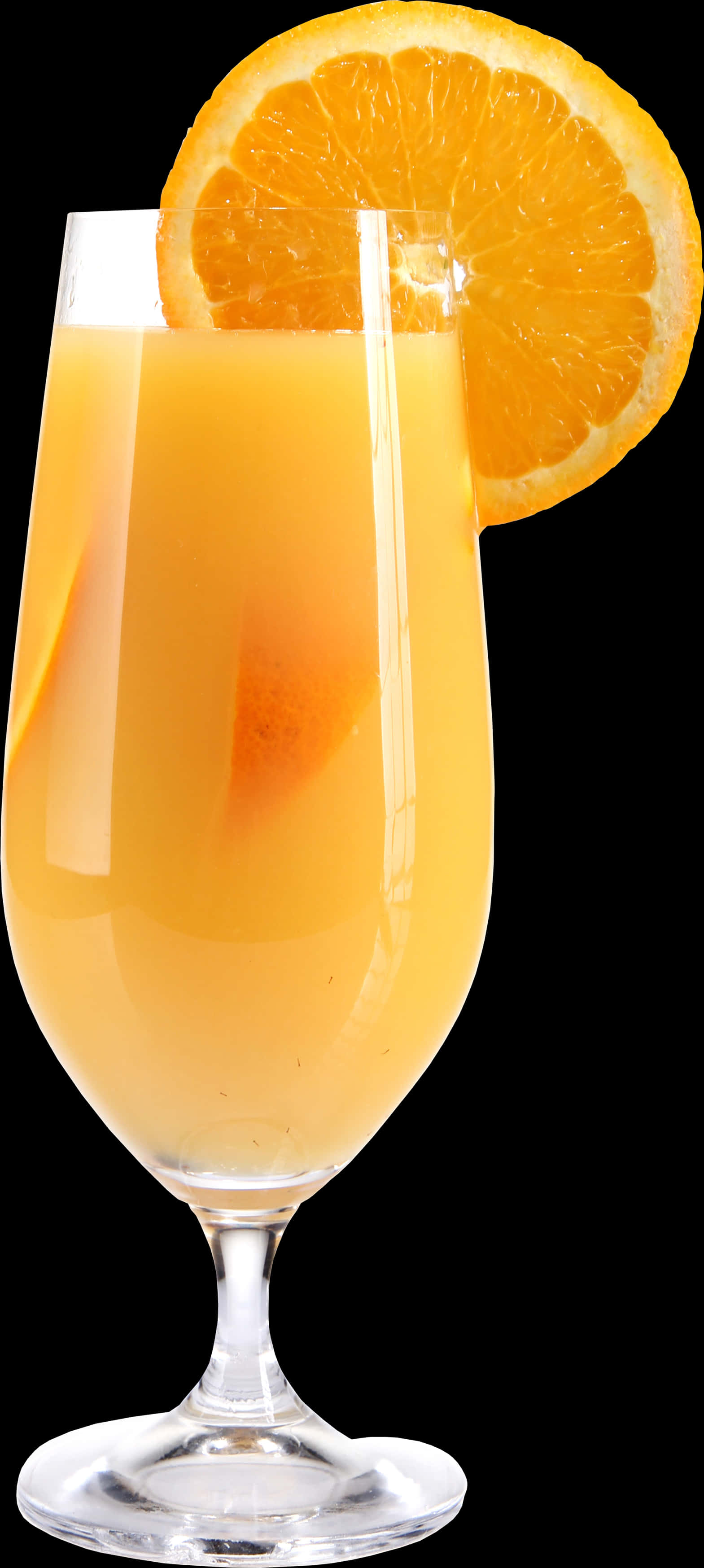 Orange Mimosa Cocktail Glass