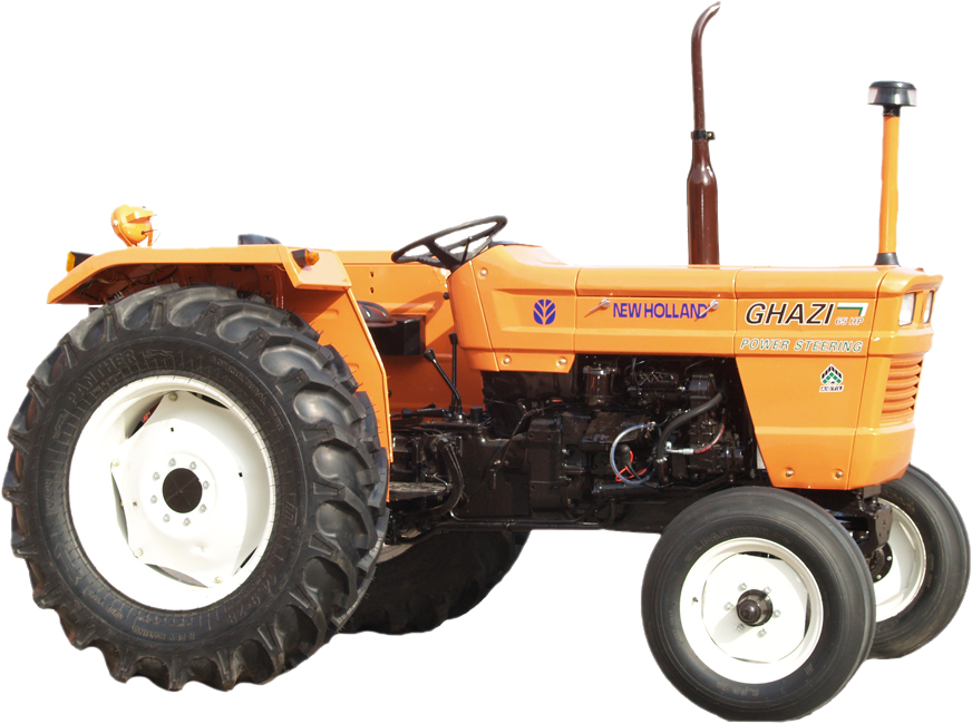 Orange New Holland Ghazi Tractor