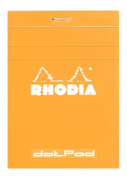 Orange Rhodia Notepad Cover