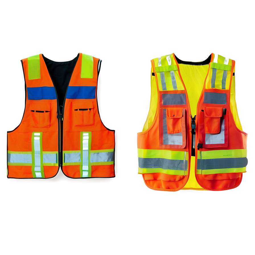 Orange Safety Vest Png 06282024