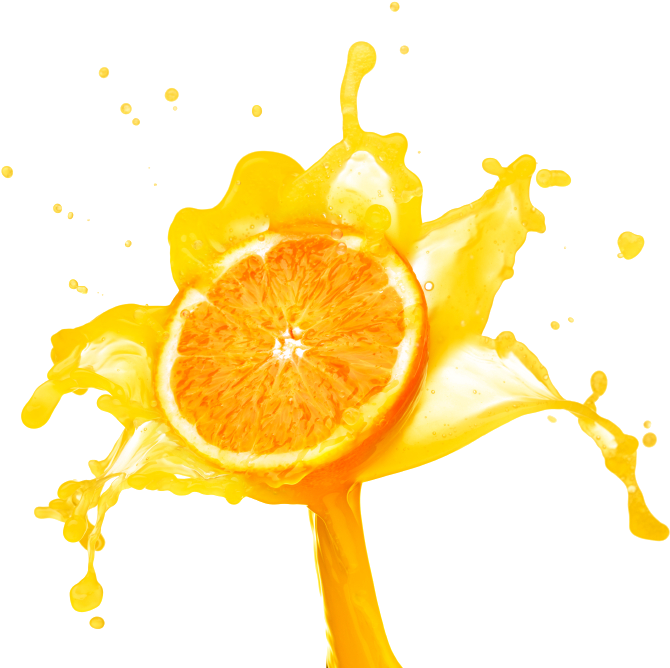 Orange Splash Artwork