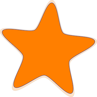 Orange Star Graphic