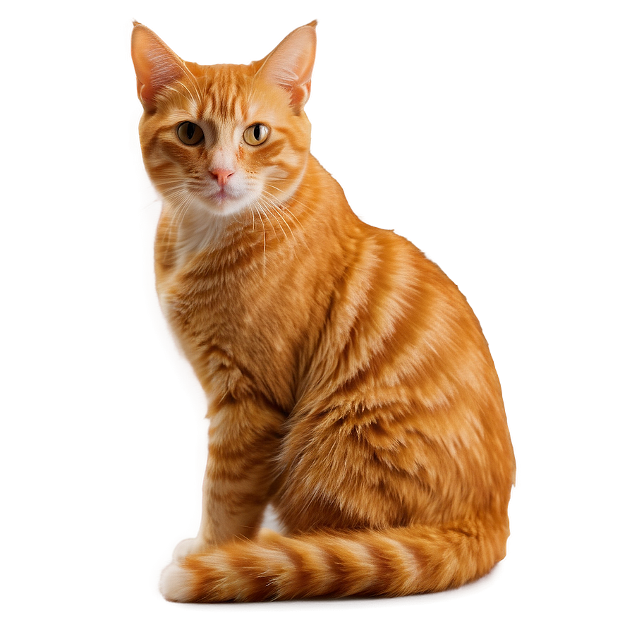 Orange Tabby Cat Transparent Igi