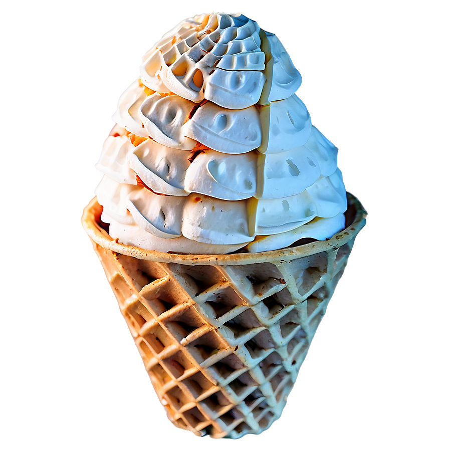 Orange Waffle Cone Png Xix