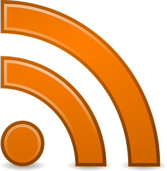 Orange Wi Fi Signal Icon