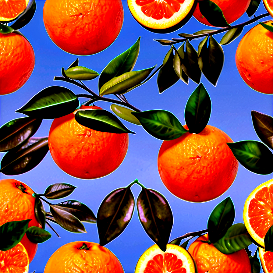 Oranges In Nature Png Eya