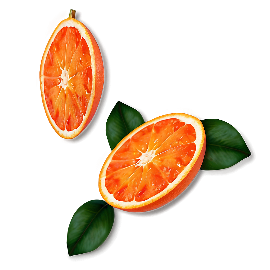 Oranges On White Background Png 06112024