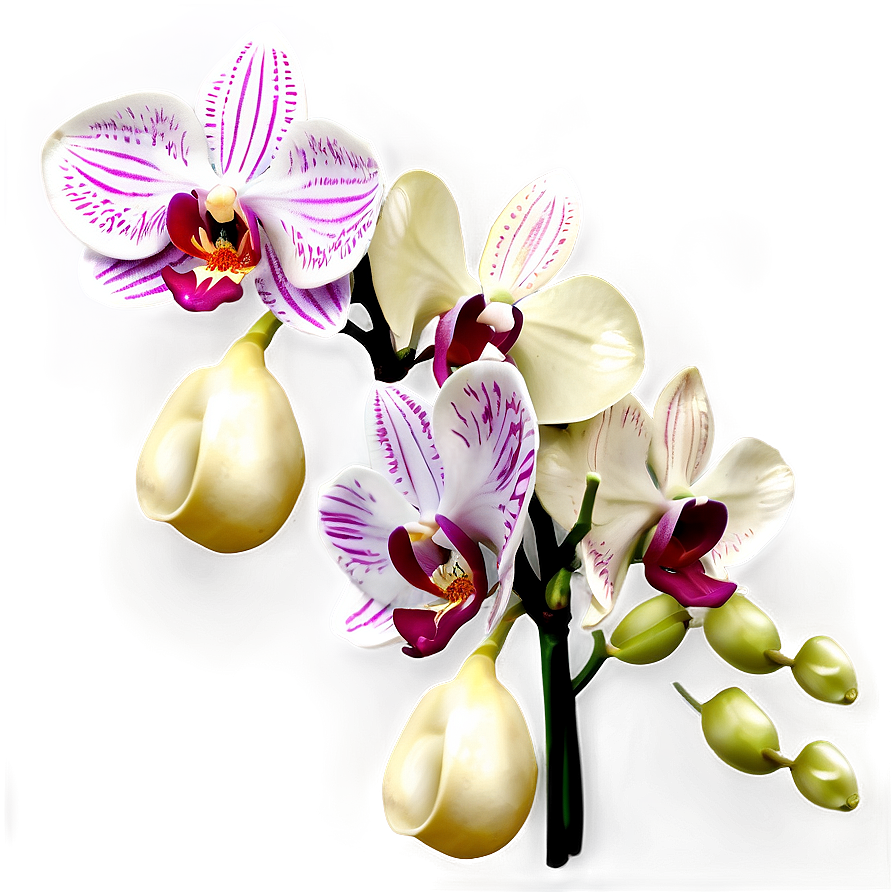 Orchid Clipart Png 43