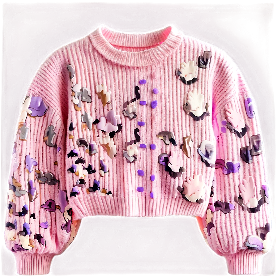 Orchid Pink Sweater Png 06292024