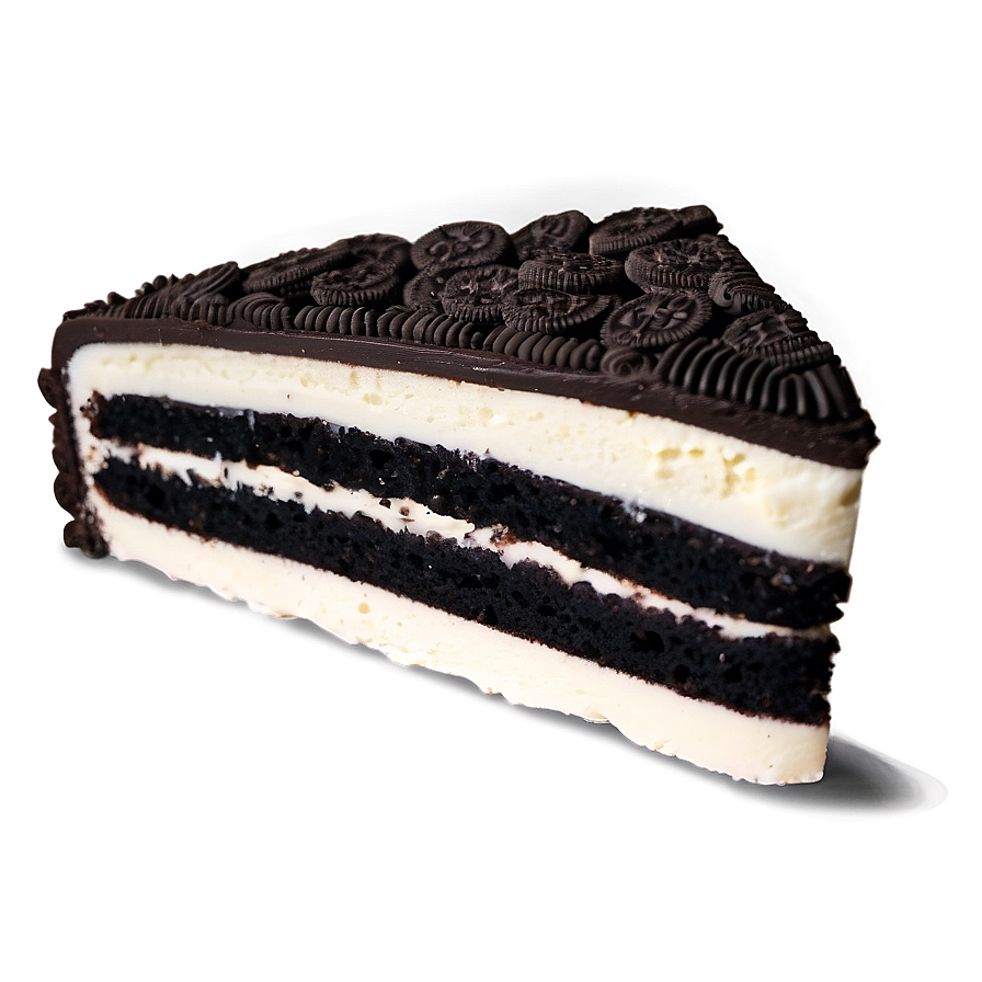 Oreo Cake Slice Png Wlf