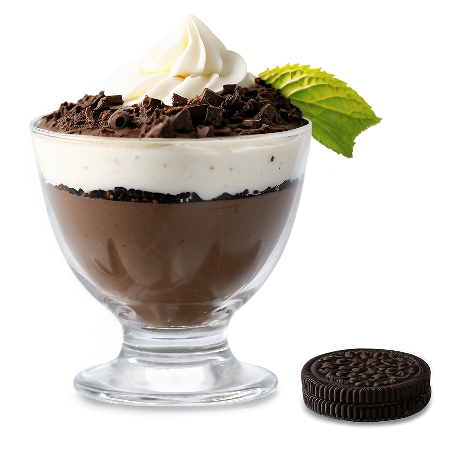 Oreo Chocolate Mousse Dessert Png 35