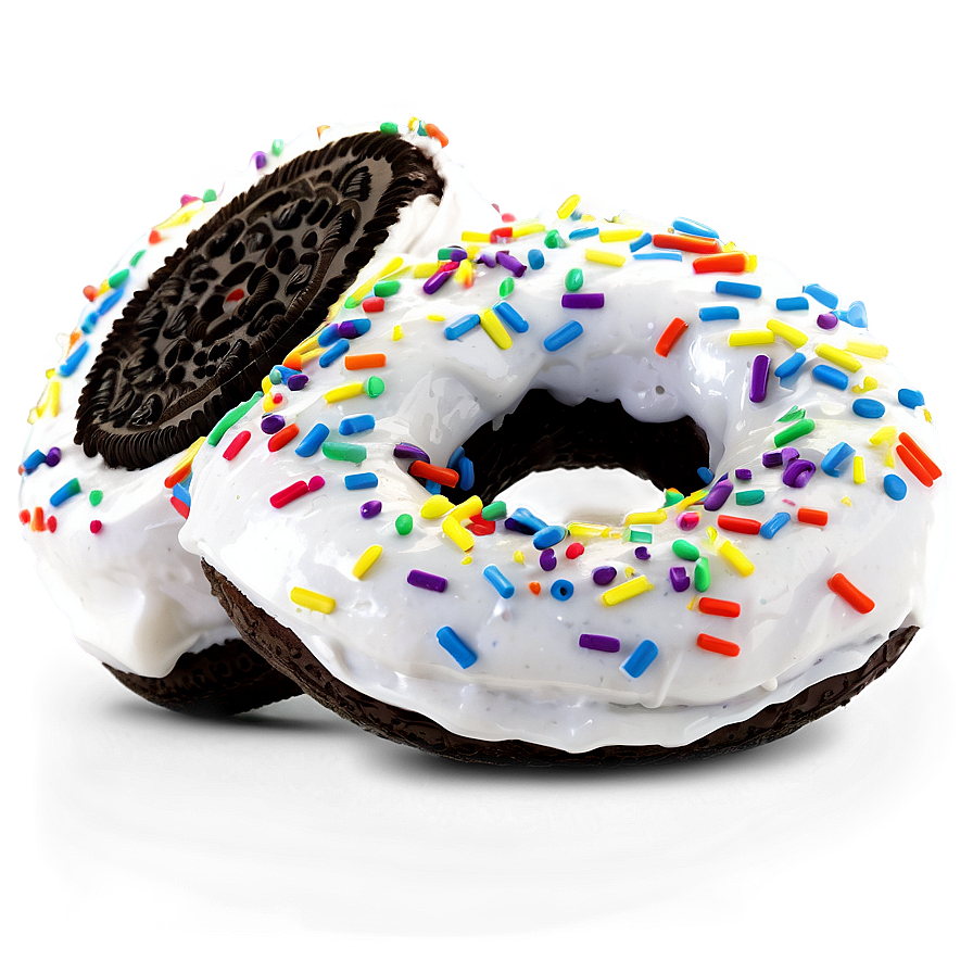 Oreo Cookie Donut Png 05232024
