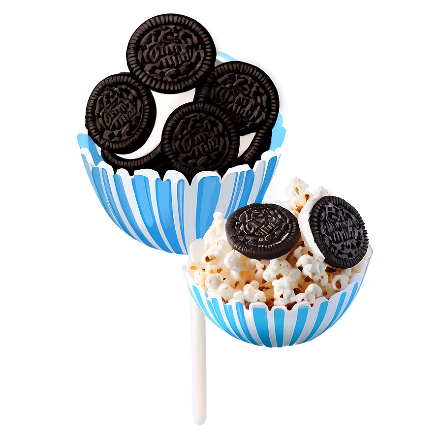 Oreo Cookie Popcorn Png Fqy