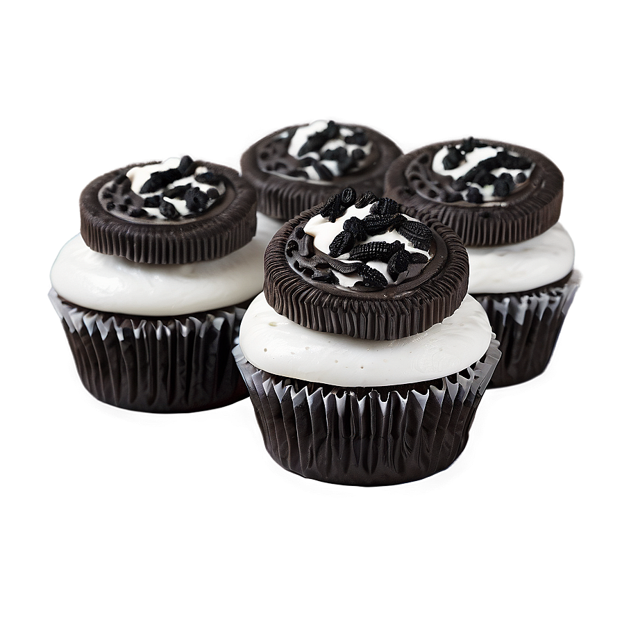 Oreo Mini Cupcakes Bake Png 62