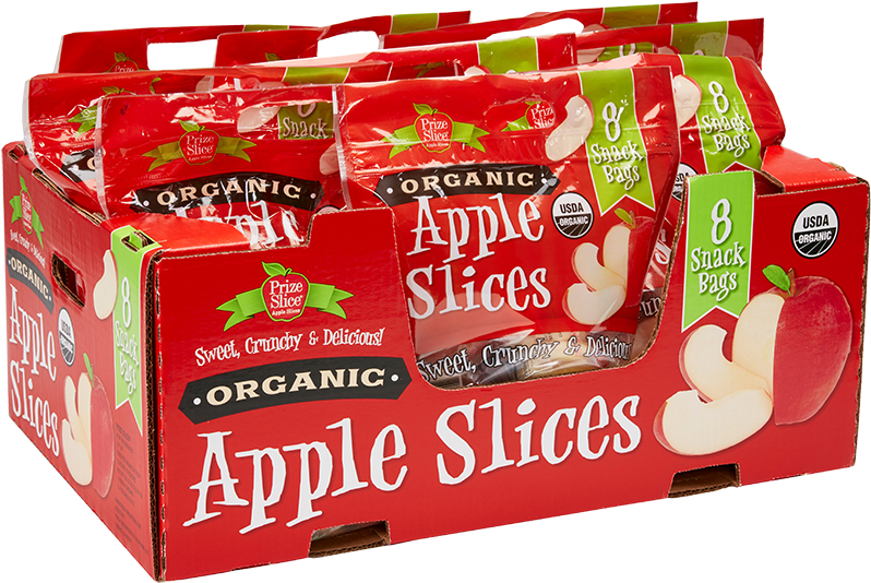 Organic Apple Slices Packaging