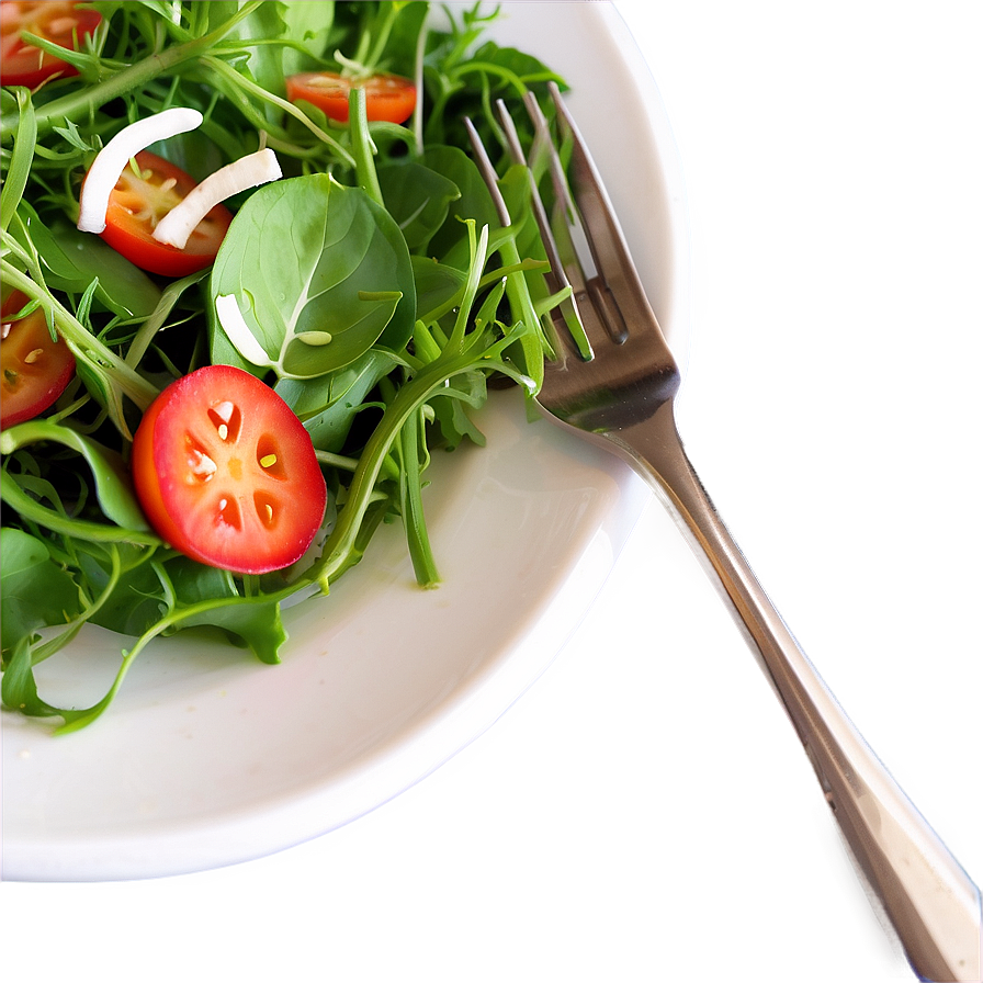 Organic Arugula Salad Png 2