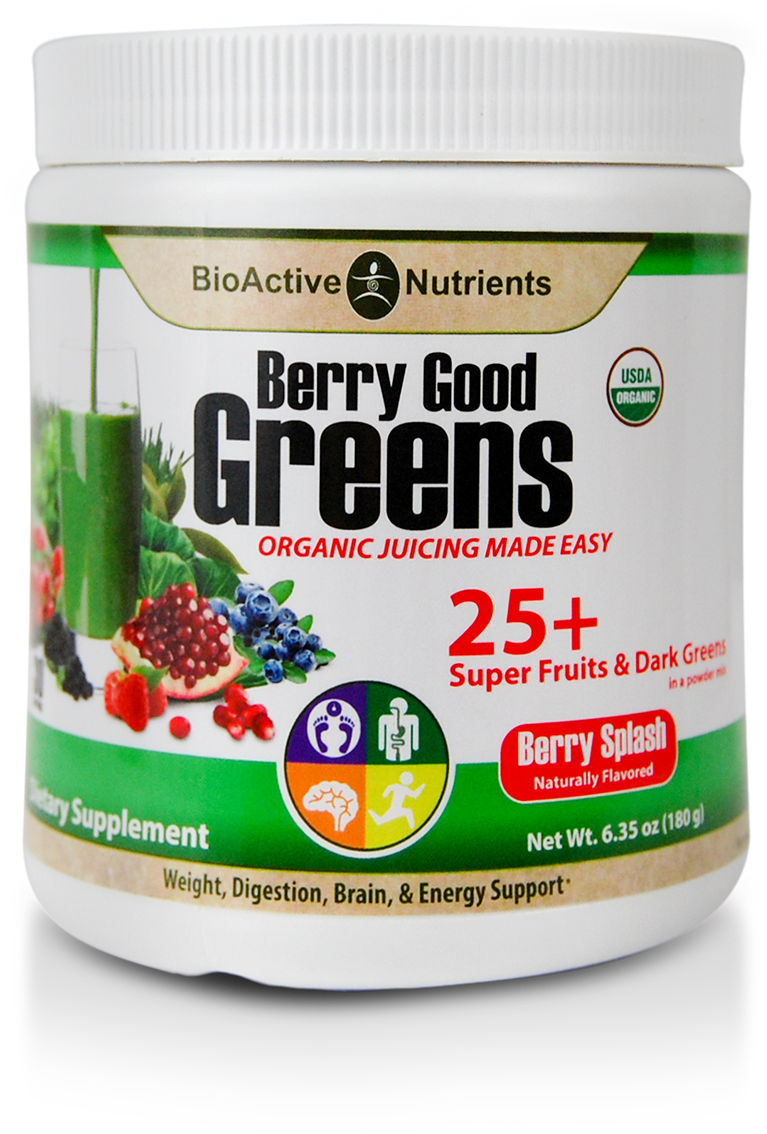 Organic Berry Good Greens Supplement